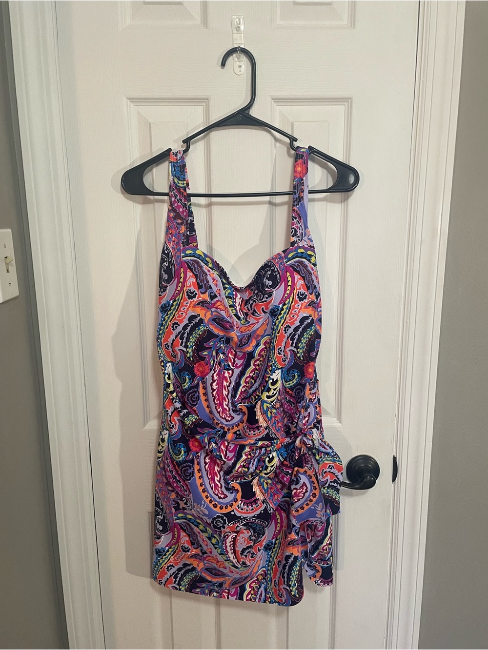 Anne Cole Paisley One-Piece Swimdress